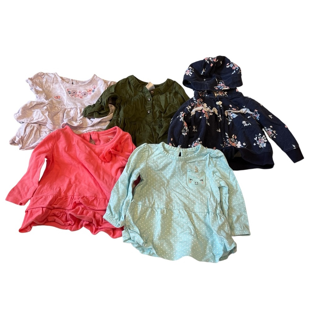 Bundle of Carter’s 6 Month Tops